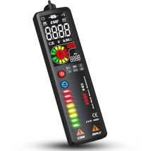 Testeur De Charge De Batterie, 2.4 '' LCD Détecteur de tension NO-Contact Circuit Volt Testeur Voltmètre Ncv Socket Live Wire vérifier HZ Ohm