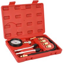 Lifcausal - Testeur de compression de moteur à essence Testeur de manomètre de pression de cylindre de moteur à essence automatique Kit de test