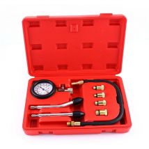 Jeffergarden Testeur de Compression, Kit de Jauge de Test de Testeur de Compression de Moteur à Essence