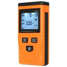 Testeur de Compteur Gauss EMF ELF Testeur d'intensité de Champ magnétique Détecteur de Champ électromagnétique avec écran LCD numérique