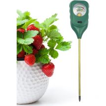 Testeur de pH de pelouse pour sol – Testeur d'humidité du sol 3 en 1, testeur numérique de sol pour , sonde de jardinage, kit de test de sol pour
