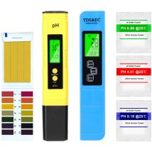 Meterk - Testeur de ph professionnel tds/ec, stylo de Test multifonctionnel, ensemble d'outils de Test de ph de l'eau, Kit de dispositif de détection