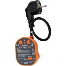 Testeur de prise et de différentiel CATIII - 250V - Zenitech