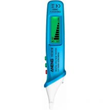 Testeur de tension numérique lcd sans contact 12V-1000V Testeur de stylo multifonction Détecteur de tension ac/dc Crayon de test de batterie de