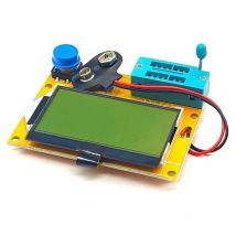 Lifcausal - Testeur de transistor graphique portable de haute qualité, testeur de transistor à diode, triode, scr, capacité, inductance