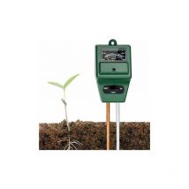 Testeur ph Terre 3 en 1 Testeur ph Sol, Soil Tester Kit Testeur Humidité Plantes PH Terre Metre Sol pour Fleurs/Herbe/Plante/Jardin/Ferme/pelouse