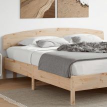 Testiera 180 cm in Legno Massello di Pino