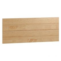 Testiera da letto da 90 giovani in legno di quercia 110 cm