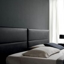 Zstyle - Testiera a pannelli modulari Sunset Orange testiera con rivestimento in ecopelle verticale per letto singolo e matrimoniale modulare