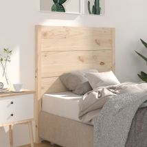 Furniture Limited - Testiera per Letto 106x4x100 cm in Legno