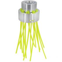 tesTINA DECESPUGLIATORE universale Dallas 16 fili in alluminio tornito