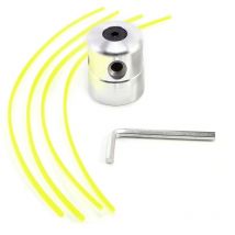 Testina decespugliatore in alluminio arizona 8 fili con attacco universale