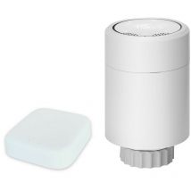 Testina intelligente valvola termosifone termostatica termostatizzabile wifi app smartlife Testina + Gateway Zigbee 3.0