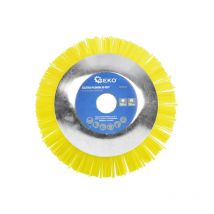 Testina spazzola per decespugliatore fili nylon 200mm Geko G81069S