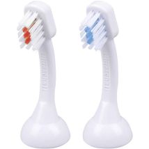 Testine Per Spazzolino Da Denti Elettrico Emmident K2 Kids 2 Pz. Bianco