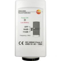 Calibrateur pour sonomètre Testo 0554 0452 V658521