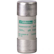 TeSys df cartouche fusible nfc 22x58mm cylindrique aM 100A sans voyant schneider DF2FA100