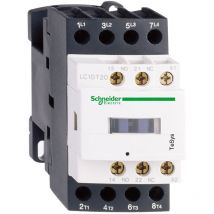 Schneider Electric - TeSys LC1D contacteur 4P AC-1 440V 25A bobine 220Vcc schneider LC1DT25MD