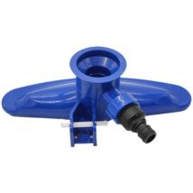 Tête d'aspirateur de piscine portable bleue pour piscine creusée, accessoire pour aspirateur de piscine