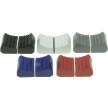 Tête de bouton à glissière Alps 76621 gris (l x l) 13 mm x 25 mm 1 pc(s) W15771