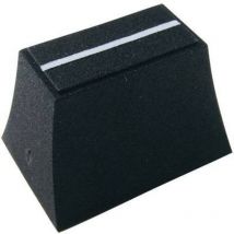 Tête de bouton à glissière Cliff CP3193 noir (l x l x h) 20 x 14 x 13 mm 1 pc(s) D73376