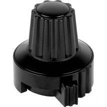 Tête de bouton de réglage Mentor 4331.6031 avec marquage noir (ø x h) 22.8 mm x 23.1 mm 1 pc(s) Q851822