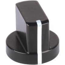 Tête De Bouton Olive Mentor 5583.6631 Noir (ø X H) 24 Mm X 19 Mm 1 Pc(s)