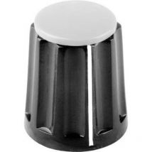 Tête de bouton rotatif Mentor 330.31 avec marquage noir (ø x h) 11.8 mm x 13 mm 1 pc(s) Q851132