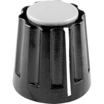 Tête de bouton rotatif Mentor 331.61 avec marquage noir (ø x h) 14.5 mm x 14 mm 1 pc(s) Q851162