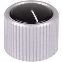 Tête de bouton rotatif Mentor 531.6 aluminium (anodisé) (ø x h) 12 mm x 15 mm 1 pc(s)