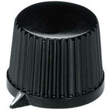 OKW - Tête de bouton rotatif A1313540 noir (ø x h) 20 mm x 15.4 mm 1 pc(s)