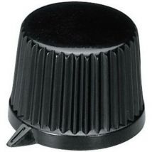 Tête de bouton rotatif OKW A1685540 noir (ø x h) 11.4 mm x 10.5 mm 1 pc(s) D94889