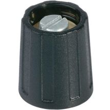 OKW - Tête de bouton rotatif A2513060 noir (ø x h) 13.5 mm x 15.5 mm 1 pc(s) D94840