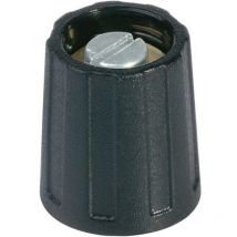 OKW - Tête de bouton rotatif A2613060 noir (ø x h) 13.5 mm x 15.5 mm 1 pc(s) D94809