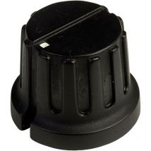 Tête de bouton rotatif SCI PN-38C (6.4mm) avec pointeur noir (ø x h) 20.3 mm x 15.6 mm 1 pc(s) Y717521