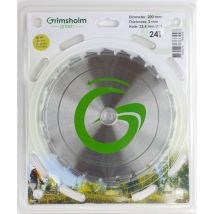 Débroussailleuse Grimsholm-green Brush Cutter Blade 24 Dents 200 Mm