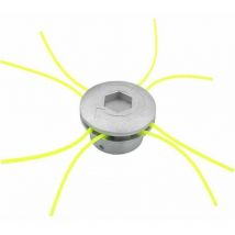 Tête de débroussailleuse universelle en aluminium, Bobineaux pour jardin, pelouse, patio