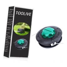 Tête de Débroussailleuse Load E Go Head, OLEOMAC, 130 MM, M 10X1.25 F, Tête de débroussailleuse universelle en Métal, S'adapter à Toutes les
