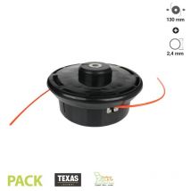 Tête de débroussailleuse universelle TEXAS diamètre 130mm fil 2,4mm