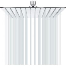 Ouylaf - Tête de douche plongeante carrée en acier inoxydable 30x30 cm