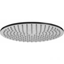 Paffoni - Pomme de douche ronde Ø230 mm Steel ZSOF112AC Chromé
