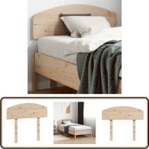 Tête de lit 100 cm bois massif de pin - Tête De Lit - Tête De Lit Bois - Tête De Lit Design - Tête De Lit Simple - Literie