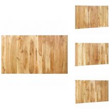 Tête de lit 140 cm bois d'acacia massif - Tête De Lit - Têtes De Lit - Panneau De Tête De Lit - Tête De Lit En Bois