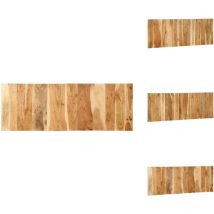 Tête de lit 140 cm bois d'acacia massif - Tête De Lit - Têtes De Lit - Panneau De Tête De Lit - Tête De Lit En Bois