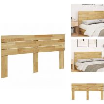 Tête de lit 160 cm bois massif de chêne - Tête De Lit - Têtes De Lit - Tête De Lit à Panneau - Tête De Lit En Bois