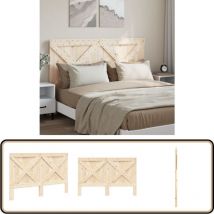 Tête de lit 160x104 cm bois massif de pin - Tête De Lit - Lit - Bois Massif - Pin - Rustique