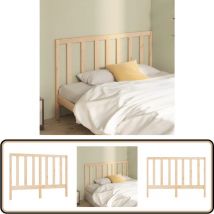 Tête de lit 166x4x100 cm Bois massif de pin - Tête De Lit - Meuble De Chambre - Bois Massif - Tête De Lit En Bois - Décoration Chambre