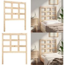 Tête de lit 80,5x4x100 cm Bois massif de pin - Tête De Lit Bois - Tête De Lit Design - Tête De Lit Moderne - Tête De Lit Rustique - Tête De Lit Pin