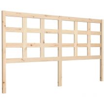 Tête de lit accessoire couchage chambre à coucher meuble 165,5 x 4 x 100 cm bois de pin massif TDL0206649