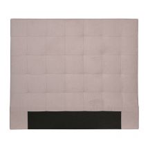 Tête de lit capitonnée en tissu MEGAN - Rose, Largeur - 160 cm
